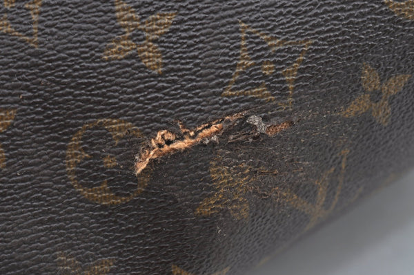 Authentic Louis Vuitton Monogram Speedy 25 Boston Hand Bag M41528 LV Junk K8493