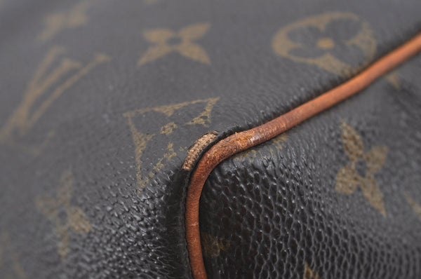 Authentic Louis Vuitton Monogram Speedy 25 Boston Hand Bag M41528 LV Junk K8493