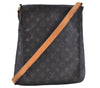 Authentic Louis Vuitton Monogram Musette Shoulder Cross Body Bag M51256 LV K8494