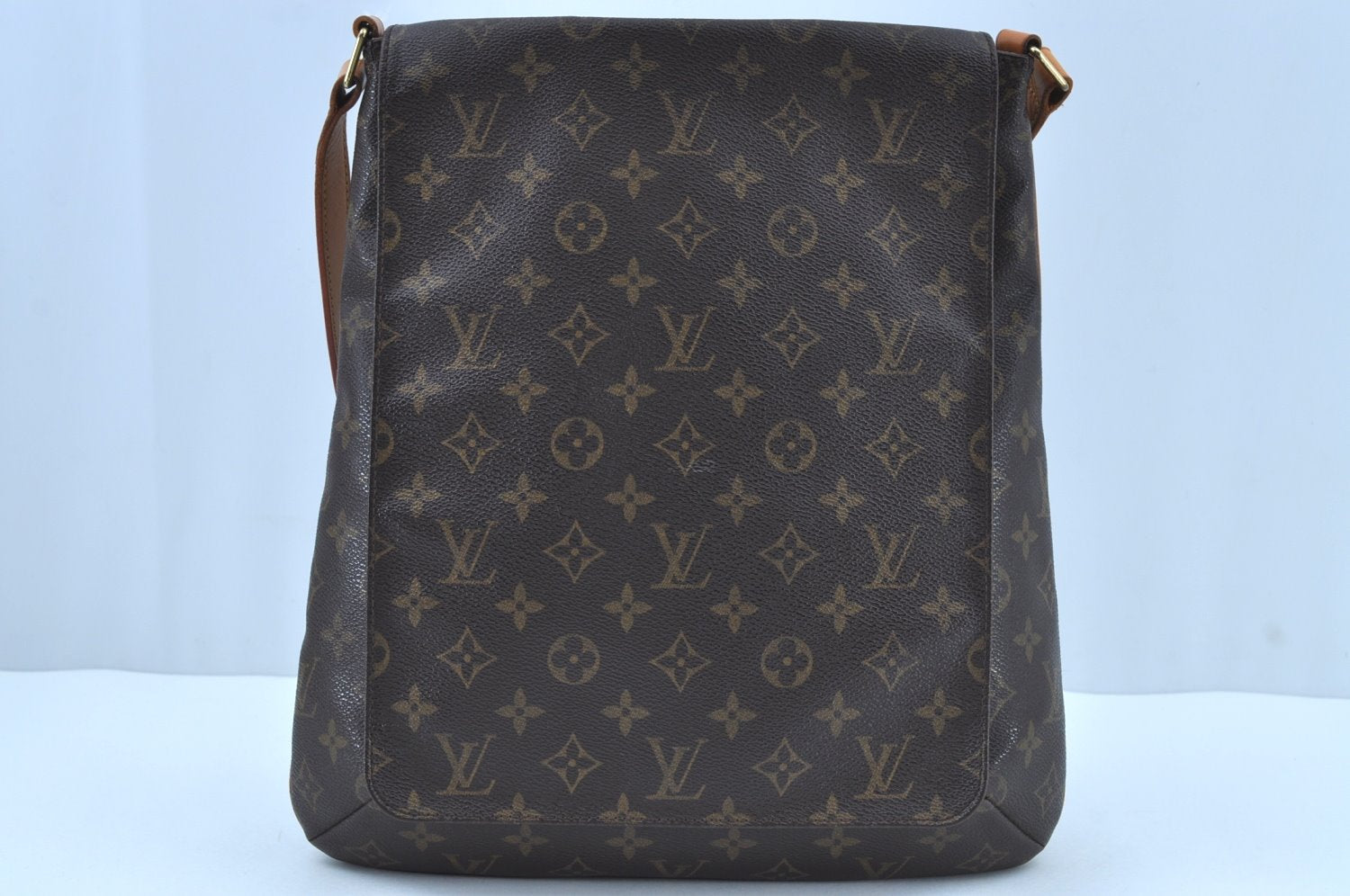 Authentic Louis Vuitton Monogram Musette Shoulder Cross Body Bag M51256 LV K8494