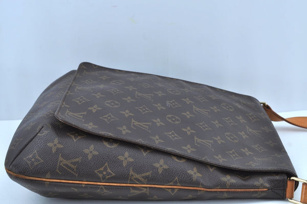 Authentic Louis Vuitton Monogram Musette Shoulder Cross Body Bag M51256 LV K8494