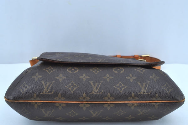 Authentic Louis Vuitton Monogram Musette Shoulder Cross Body Bag M51256 LV K8494