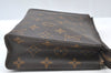 Authentic Louis Vuitton Monogram Poche Toilette 19 M47544 Cosmetics Pouch K8496