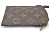 Authentic Louis Vuitton Monogram Pochette Secret M45484 Shoulder Bag Pouch K8500