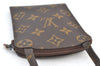 Authentic Louis Vuitton Monogram Pochette Secret M45484 Shoulder Bag Pouch K8500