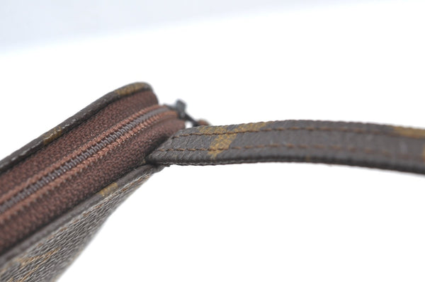 Authentic Louis Vuitton Monogram Pochette Secret M45484 Shoulder Bag Pouch K8500