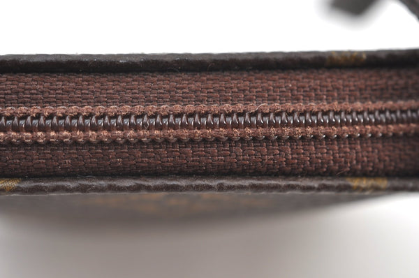 Authentic Louis Vuitton Monogram Pochette Secret M45484 Shoulder Bag Pouch K8500