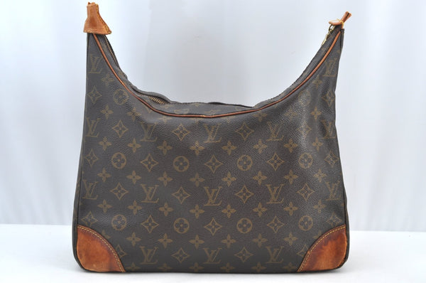 Auth Louis Vuitton Monogram Boulogne 30 Shoulder Cross Bag M52165 LV Junk K8501
