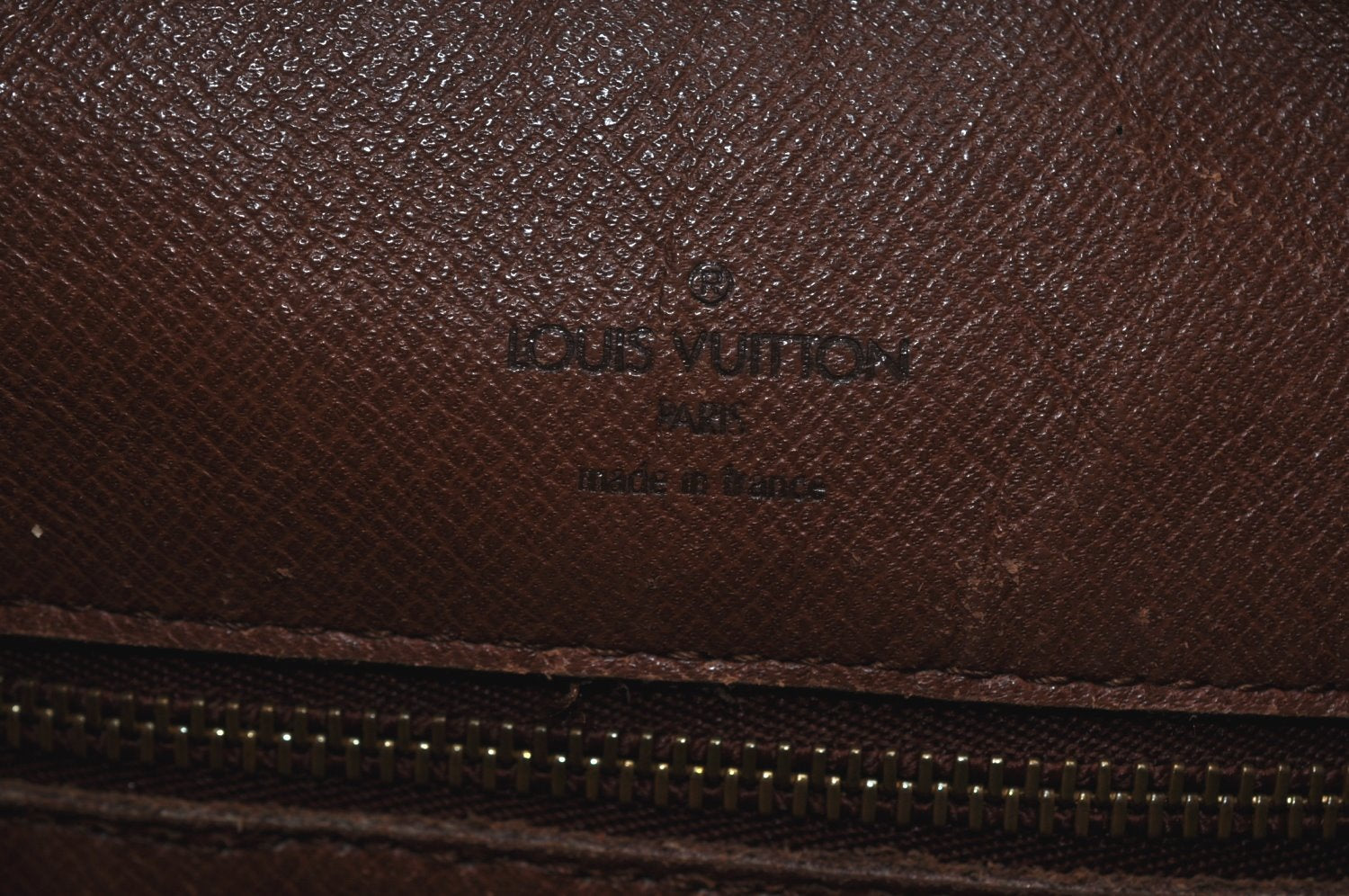 Auth Louis Vuitton Monogram Boulogne 30 Shoulder Cross Bag M52165 LV Junk K8501