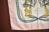 Authentic HERMES Carre 90 Scarf "BRIDES de GALA par " Silk Pink K8505