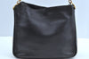 Authentic GUCCI Bamboo 2Way Shoulder Bag Leather Black Junk K8506