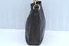 Authentic GUCCI Bamboo 2Way Shoulder Bag Leather Black Junk K8506