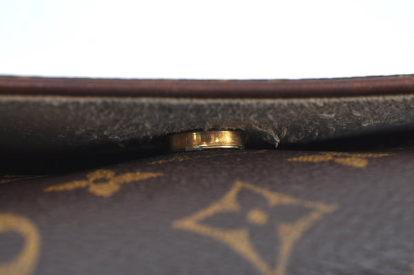 Auth Louis Vuitton Monogram Pochette Twin GM Shoulder Bag M51852 LV Junk K8508