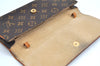 Auth Louis Vuitton Monogram Pochette Twin GM Shoulder Bag M51852 LV Junk K8508