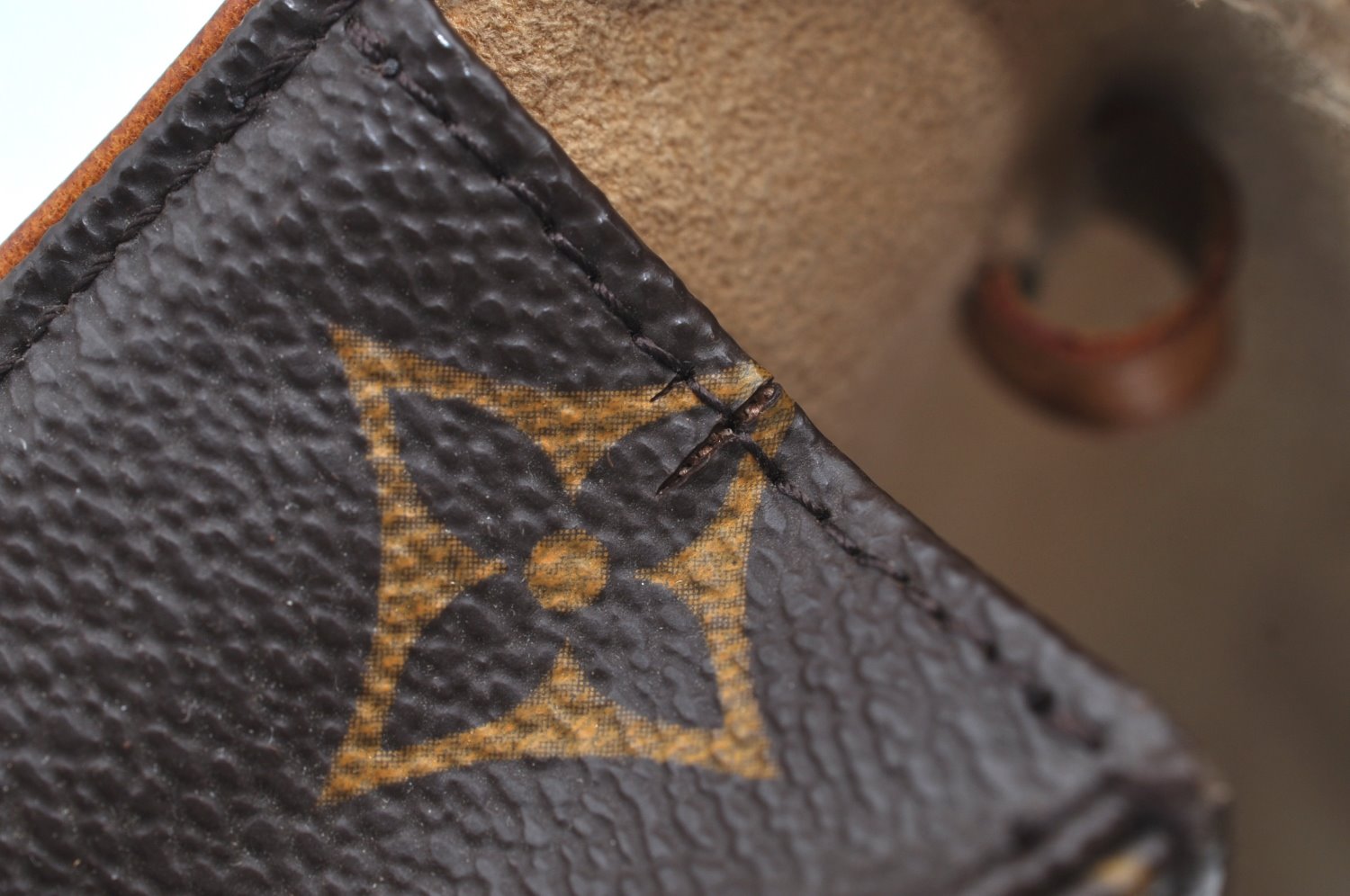 Auth Louis Vuitton Monogram Pochette Twin GM Shoulder Bag M51852 LV Junk K8508