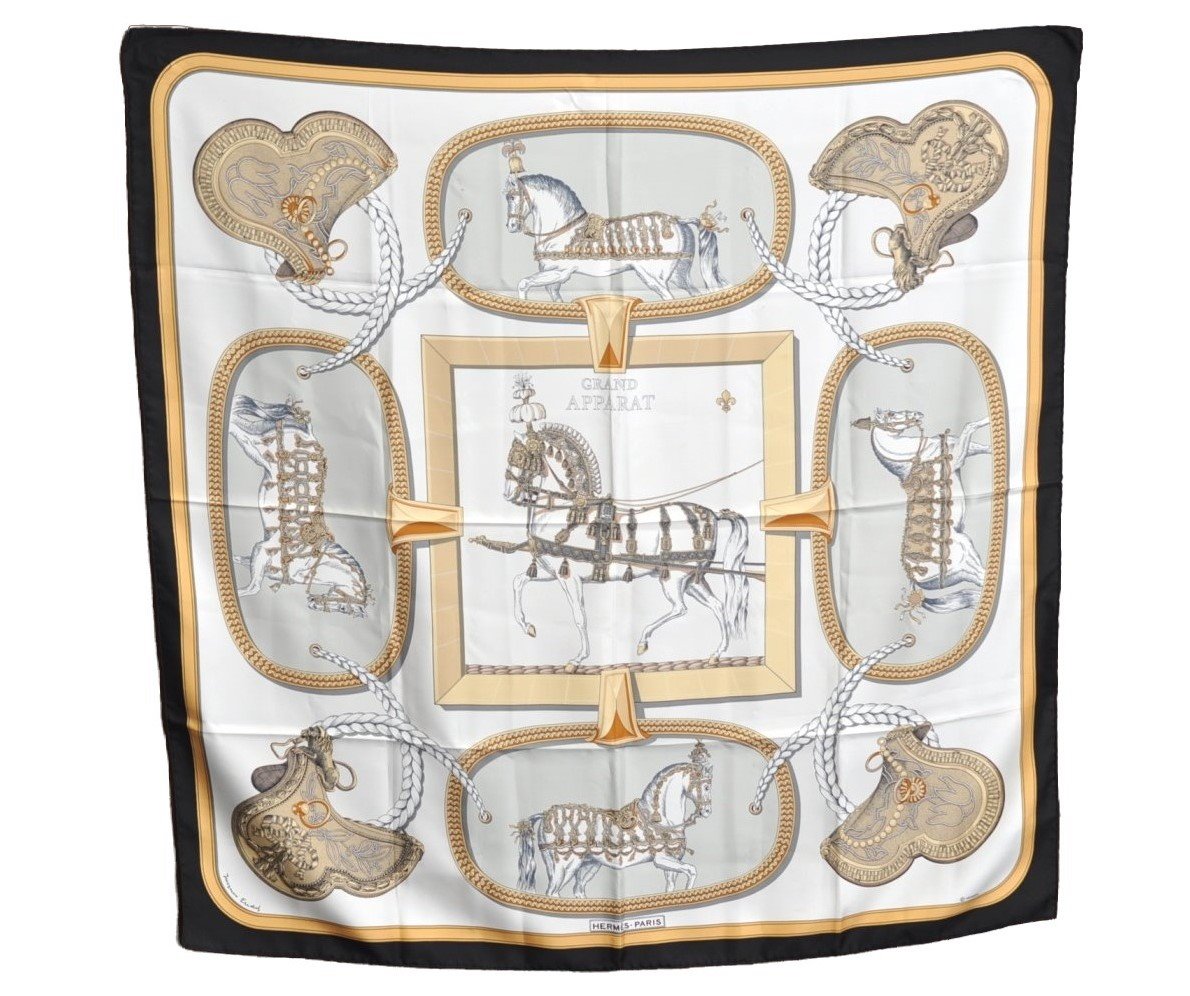 Authentic HERMES Carre 90 Scarf 