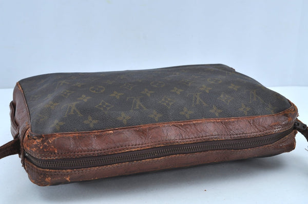 Authentic Louis Vuitton Monogram Sac Bandouliere 35 Shoulder Bag Old Model K8514