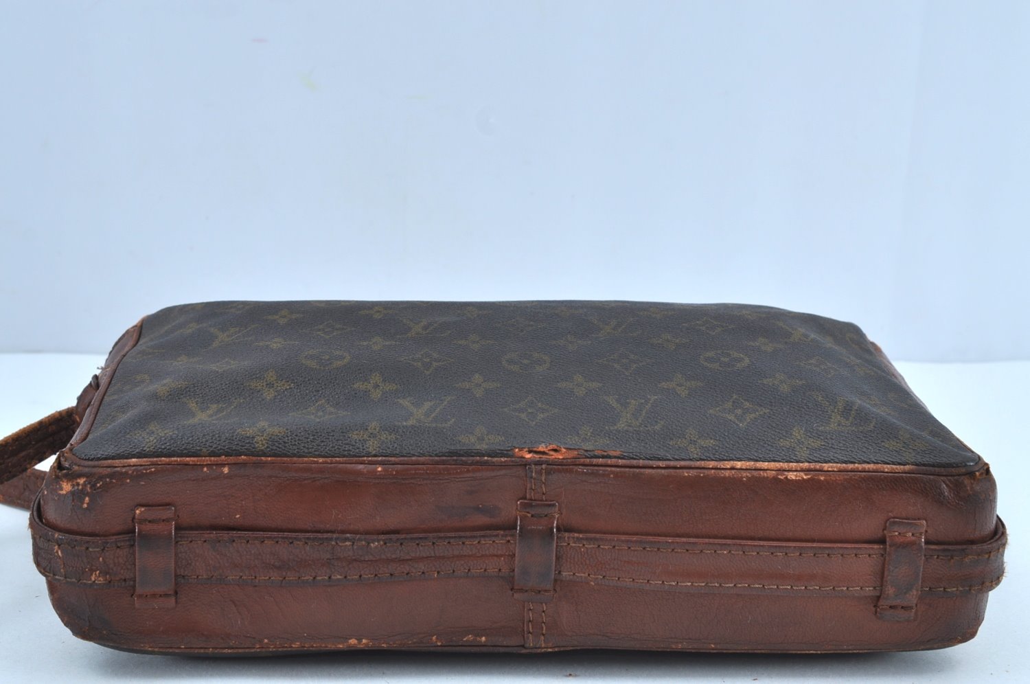 Authentic Louis Vuitton Monogram Sac Bandouliere 35 Shoulder Bag Old Model K8514