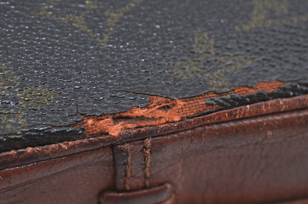 Authentic Louis Vuitton Monogram Sac Bandouliere 35 Shoulder Bag Old Model K8514