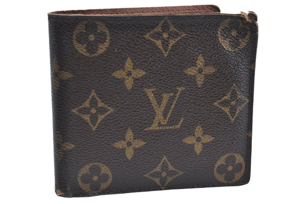 Authentic Louis Vuitton Monogram Portefeuille Marco Purse Wallet M61675 LV K8517