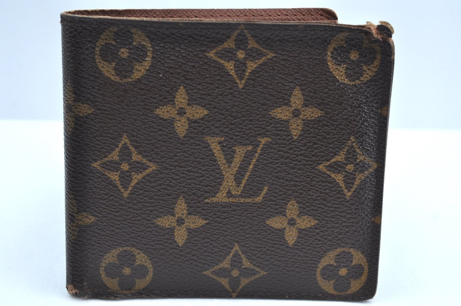 Authentic Louis Vuitton Monogram Portefeuille Marco Purse Wallet M61675 LV K8517