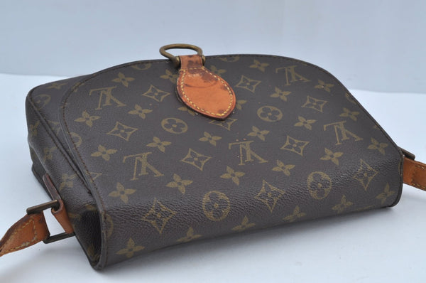 Auth Louis Vuitton Monogram Saint Cloud GM Shoulder Cross Bag Old Model K8521