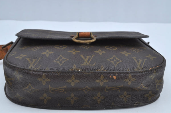 Auth Louis Vuitton Monogram Saint Cloud GM Shoulder Cross Bag Old Model K8521