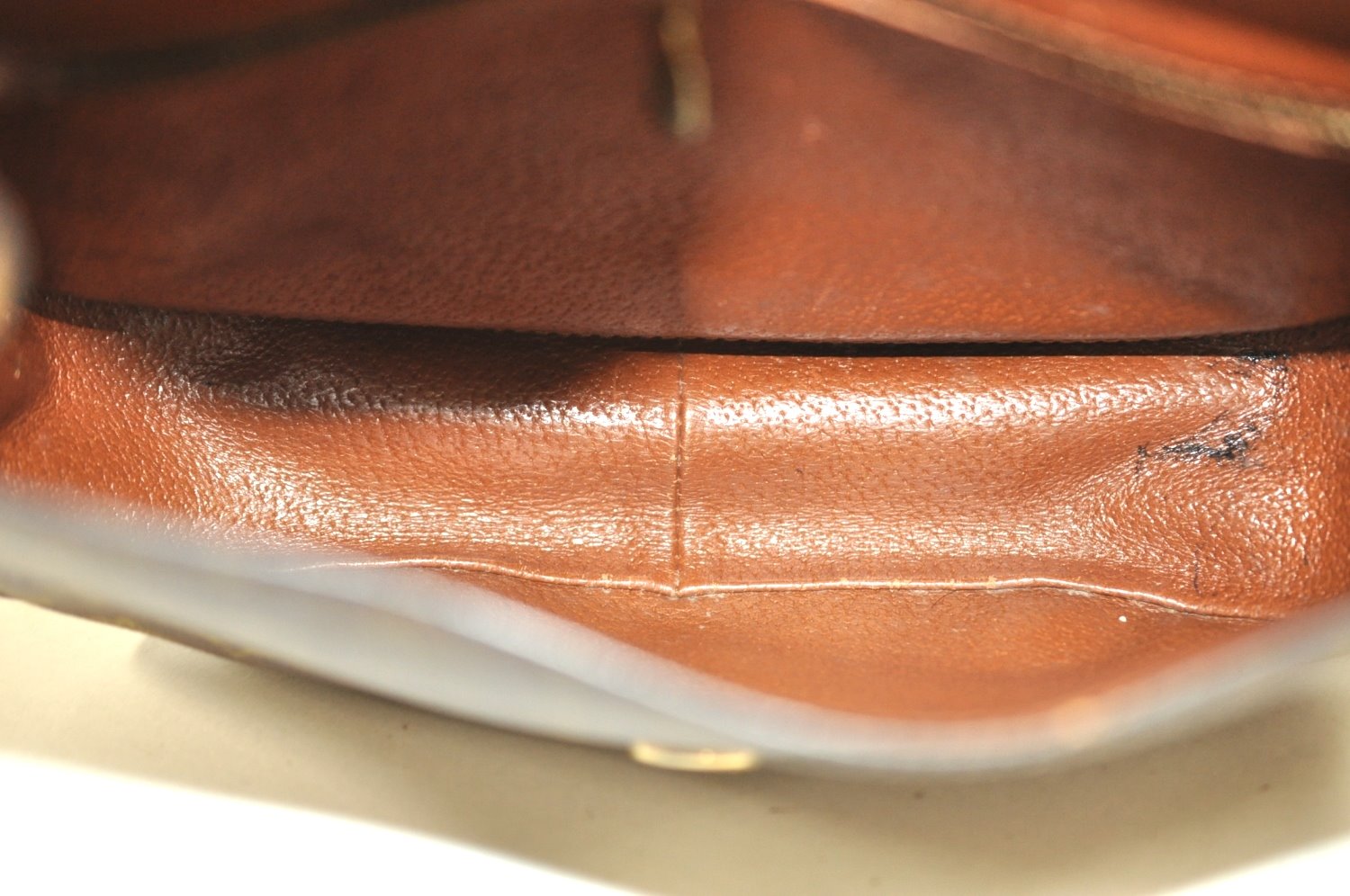 Auth Louis Vuitton Monogram Saint Cloud GM Shoulder Cross Bag Old Model K8521