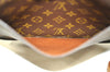 Auth Louis Vuitton Monogram Saint Cloud GM Shoulder Cross Bag Old Model K8521