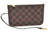 Authentic Louis Vuitton Damier Neverfull Pouch Purse Clutch Bag LV K8533