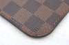 Authentic Louis Vuitton Damier Neverfull Pouch Purse Clutch Bag LV K8536