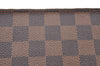 Authentic Louis Vuitton Damier Neverfull Pouch Purse Clutch Bag LV K8536