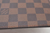 Authentic Louis Vuitton Damier Neverfull Pouch Purse Clutch Bag LV K8536