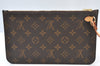 Authentic Louis Vuitton Monogram Neverfull Pouch Purse Clutch Bag LV K8543