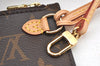 Authentic Louis Vuitton Monogram Neverfull Pouch Purse Clutch Bag LV K8543