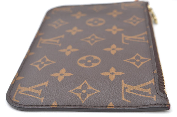 Authentic Louis Vuitton Monogram Neverfull Pouch Purse Clutch Bag LV K8552