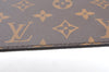 Authentic Louis Vuitton Monogram Neverfull Pouch Purse Clutch Bag LV K8552