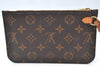 Authentic Louis Vuitton Monogram Neverfull Pouch Purse Clutch Bag LV K8555