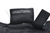 Authentic GUCCI Web Sherry Line Sun Visor GG Canvas Leather Size S Black K8562