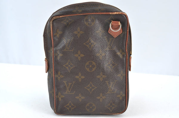 Authentic Louis Vuitton Monogram Amazone Shoulder Cross Bag Old Model Junk K8563