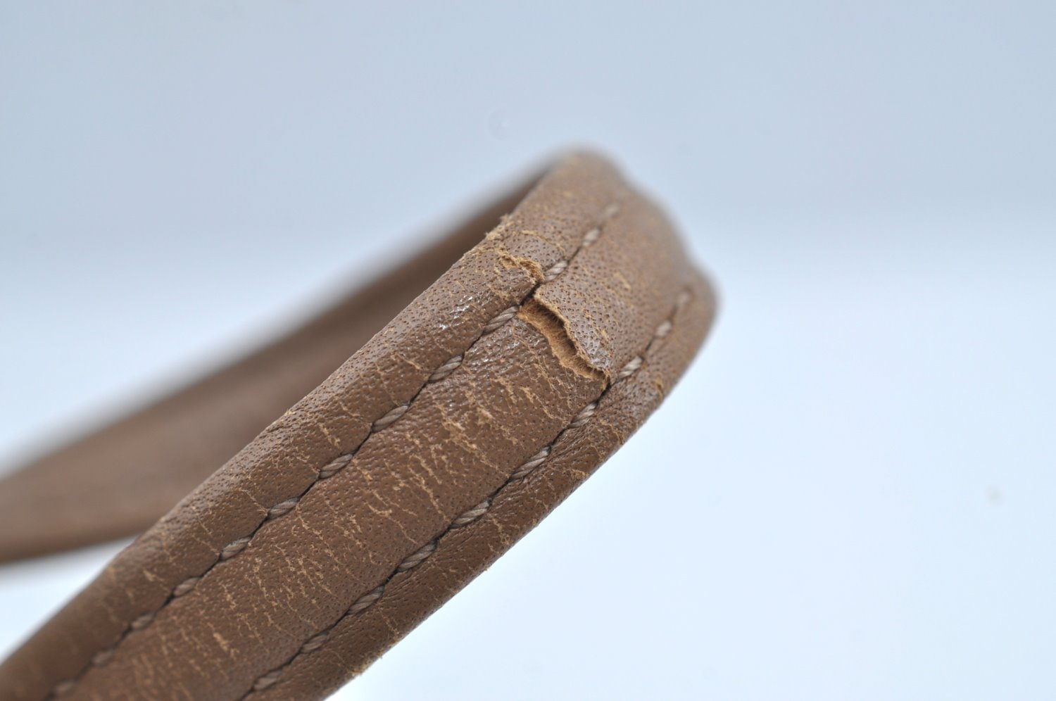 Authentic Christian Dior Honeycomb Shoulder Cross Bag PVC Leather Black K8567