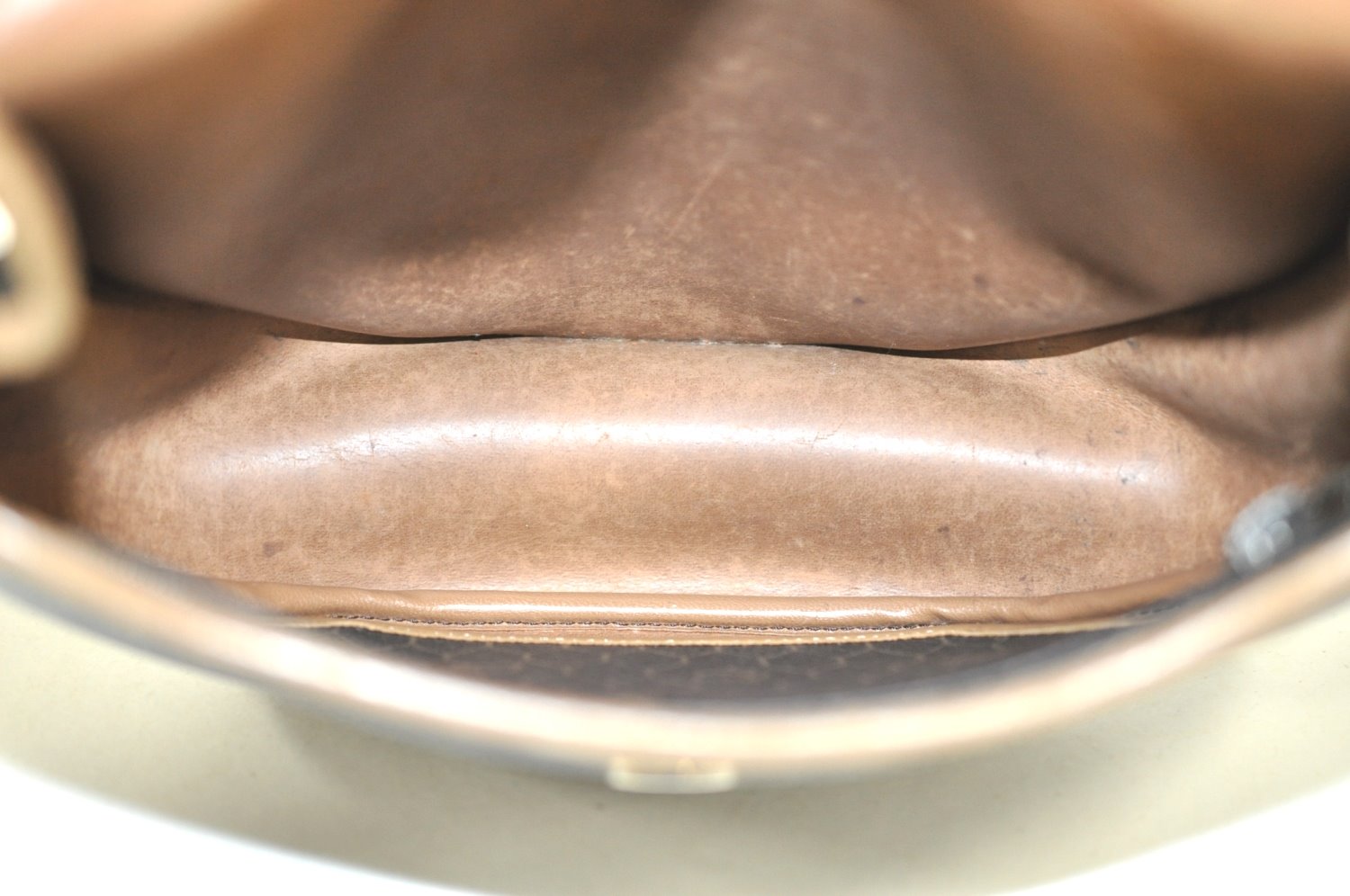 Authentic Christian Dior Honeycomb Shoulder Cross Bag PVC Leather Black K8567