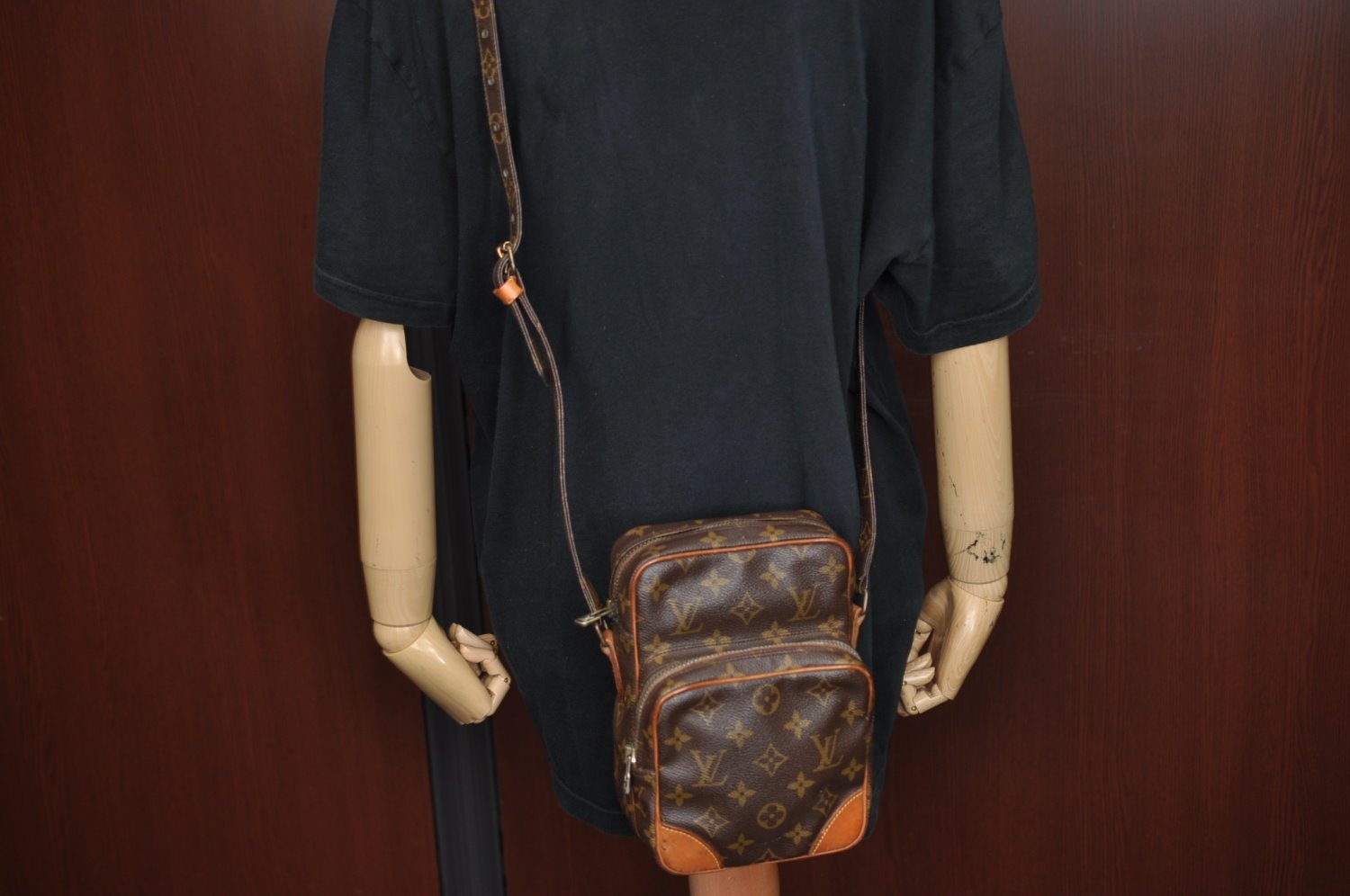 Authentic Louis Vuitton Monogram Amazone Shoulder Cross Body Bag M45236 LV K8571