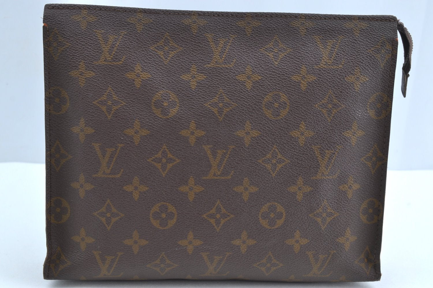 Auth Louis Vuitton Monogram Poche Toilette 26 Cosmetics Pouch Old Model LV K8576