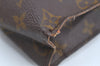 Auth Louis Vuitton Monogram Poche Toilette 26 Cosmetics Pouch Old Model LV K8576