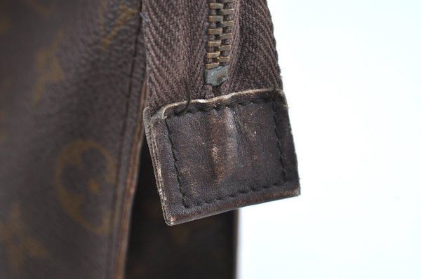 Auth Louis Vuitton Monogram Poche Toilette 26 Cosmetics Pouch Old Model LV K8576