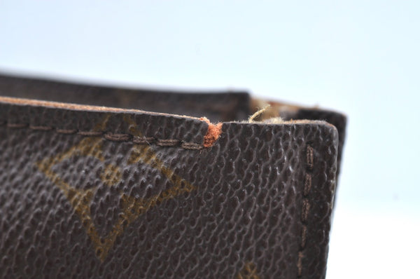 Auth Louis Vuitton Monogram Poche Toilette 26 Cosmetics Pouch Old Model LV K8576