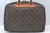 Authentic Louis Vuitton Monogram Deauville Hand Bag M47270 LV Junk K8582