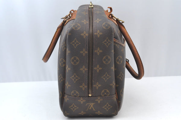 Authentic Louis Vuitton Monogram Deauville Hand Bag M47270 LV Junk K8582