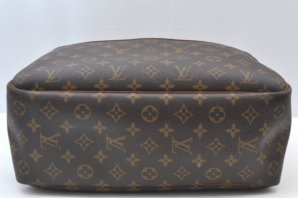 Authentic Louis Vuitton Monogram Deauville Hand Bag M47270 LV Junk K8582